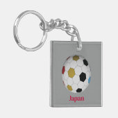 Porte-clés Football Japon (Devant gauche)