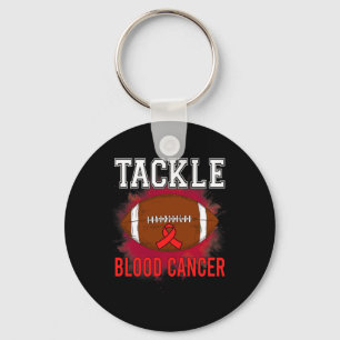 Porte-clés Football Lutter Conscience du cancer du sang Homme