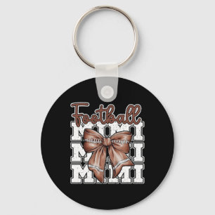 Porte-clés Football Mimi Coquette Bow Sport Grand-mère Mères