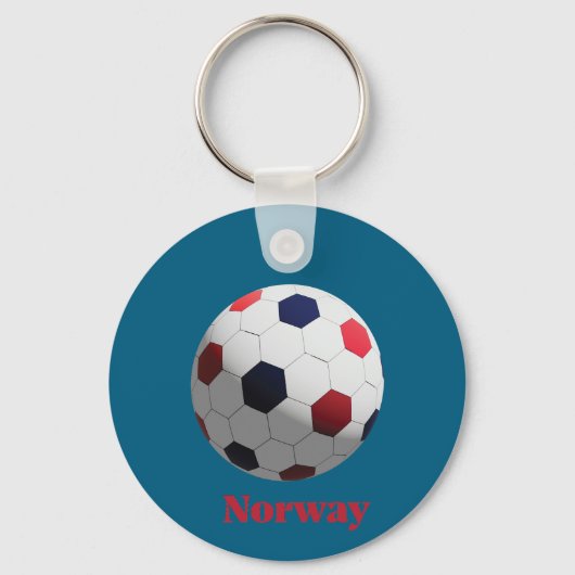 Porte-clés football norvégien (Recto)