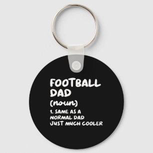 Porte-clés Football Papa Définition Drôle