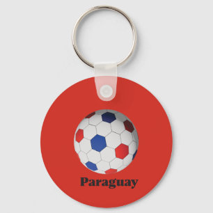 Porte-clés football paraguayen