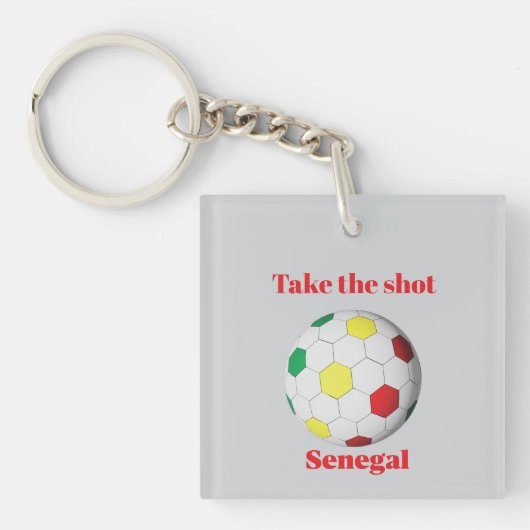 Porte-clés Football Sénégalais (Devant)