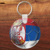 Porte-clés Football serbe (Recto)