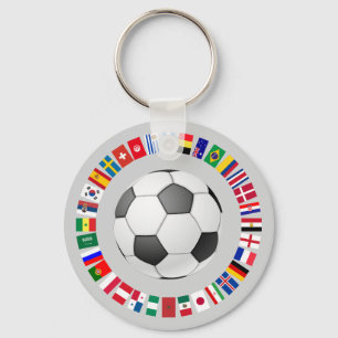 PORTE-CLÉS FOOTBALL SOCCER 2018