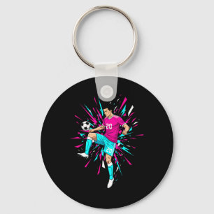 Porte-clés Footll Soccer Perfect Ll Réception En Bande Dessin
