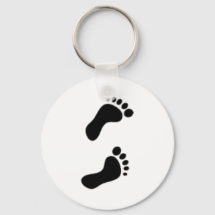 Porte-clés Footprints