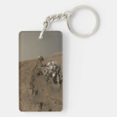 Porte-clés Forage Mars Curiosity Red Martian Paysage (Dos)