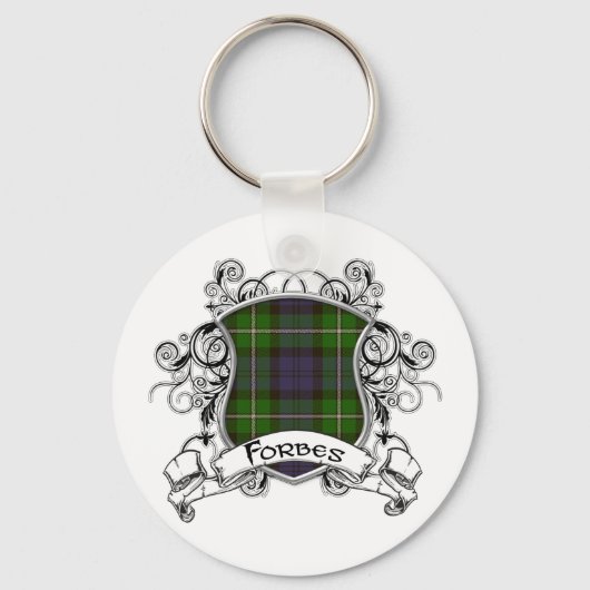 Porte-clés Forbes Tartan Shield (Recto)
