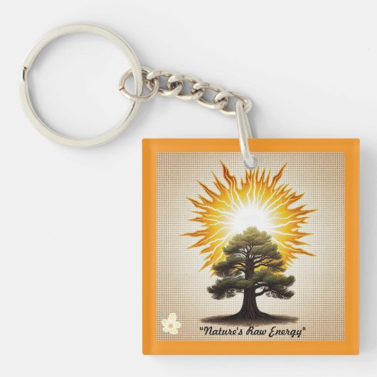 Porte-clés "Force de la nature" (Devant)