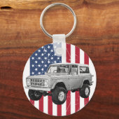 Porte-clés Ford Bronco Classique (Recto)