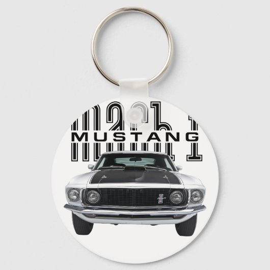 Porte-clés Ford Mustang '69 Mach 1 (Recto)