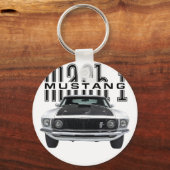 Porte-clés Ford Mustang '69 Mach 1 (Recto)