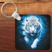 Porte-clés Forest Mystic Wild White Tiger (Recto)