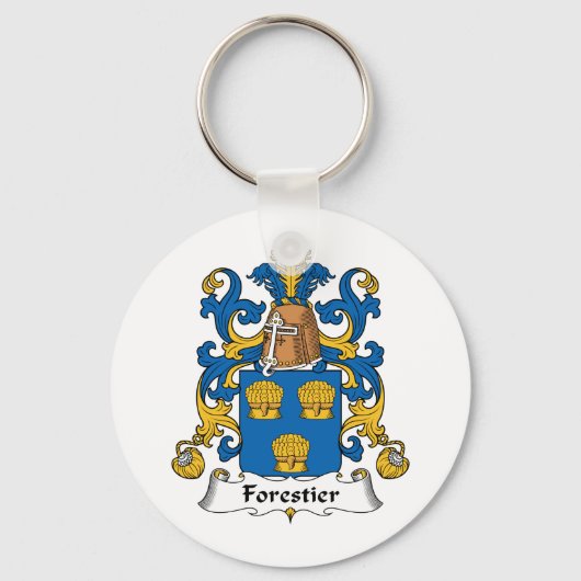 Porte-clés Forestier Famille Crest (Recto)