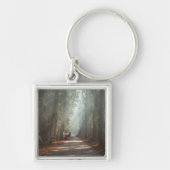 Porte-clés Forêt | Bois (Devant)