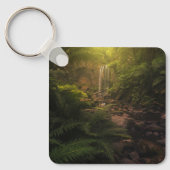 Porte-clés Forêt | Cascade Sunlight Highlights (Recto)