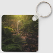 Porte-clés Forêt | Cascade Sunlight Highlights (Dos)