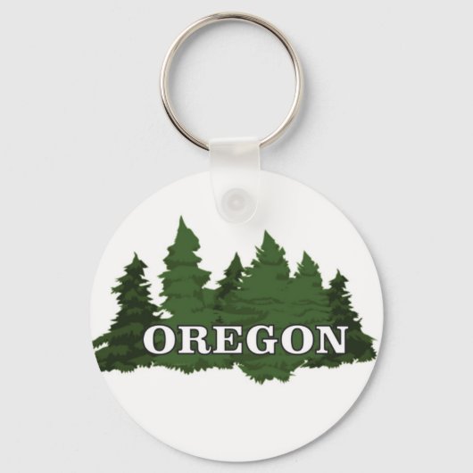 Porte-clés Forêt de l'Oregon (Recto)