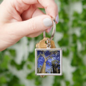 Porte-clés Forêt D'Épineux Formée De Pachypodes (main)