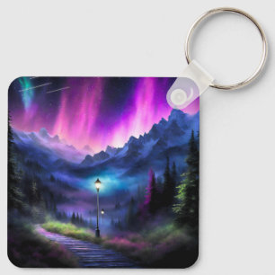 Porte-clés Forêt enchantée