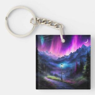 Porte-clés Forêt enchantée