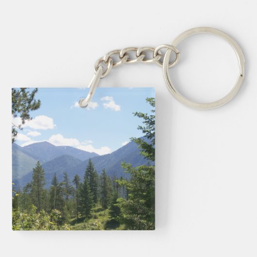 Porte-clés Forêt et Montana Vue Pittoresque (Dos)