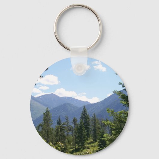 Porte-clés Forêt et Montana Vue Pittoresque (Recto)