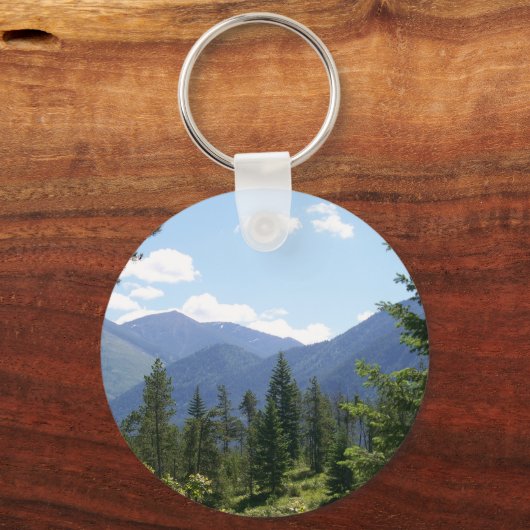 Porte-clés Forêt et Montana Vue Pittoresque (Recto)