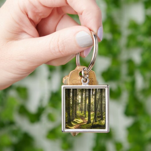 Porte-clés Forêt | Forêt boréale Suède (main)