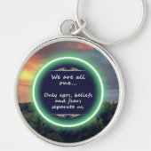 Porte-clés Forêt inspirante (Devant)