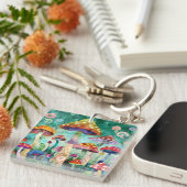 Porte-clés Forêt magique des champignons (Devant Droit)