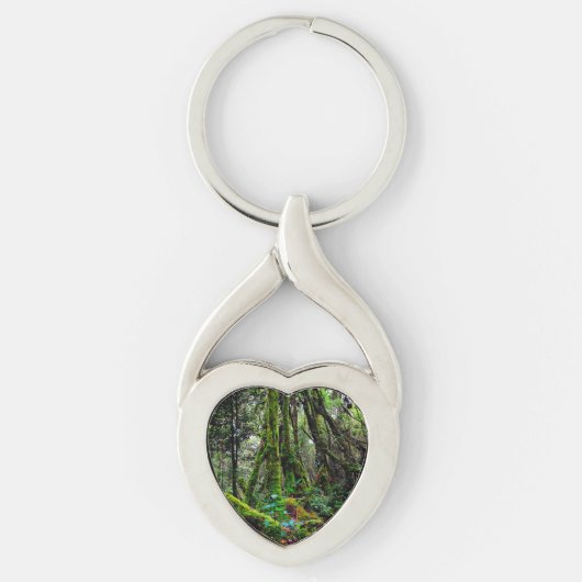 Porte-clés Forêt moussue (Devant)