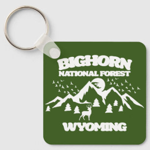 Porte-clés Forêt nationale de Bighorn Wyoming
