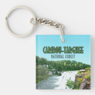 Porte-clés Forêt nationale de Caribou Targhee Idaho