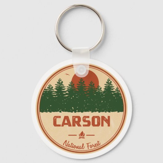 Porte-clés Forêt nationale de Carson (Recto)