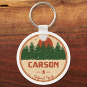 Porte-clés Forêt nationale de Carson (Recto)