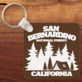 Porte-clés Forêt nationale de San Bernardino (Recto)