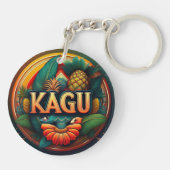 Porte-clés Forêt profonde de Kagu Yanbaru (Dos)