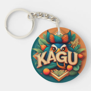 Porte-clés Forêt profonde de Kagu Yanbaru