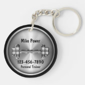 Porte-clés Formateur personnel classique Porte - clés promoti (Dos)