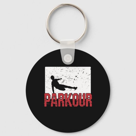 Porte-clés Formation au parkour (Recto)