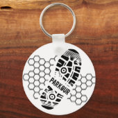 Porte-clés Formation au parkour (Recto)