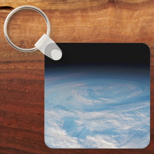 Porte-clés Formation De Nuages Circulaires Sur L'Océan Pacifi (Recto)