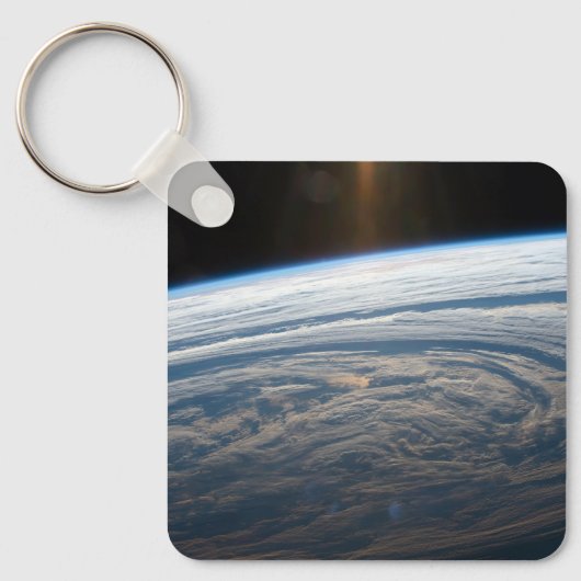 Porte-clés Formations Nuageuses Dans L'Océan Indien Sud. (Recto)