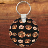 Porte-clés Forme de boule Meerkat, Clavier (Recto)