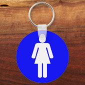 Porte-clés Forme de femme (Recto)