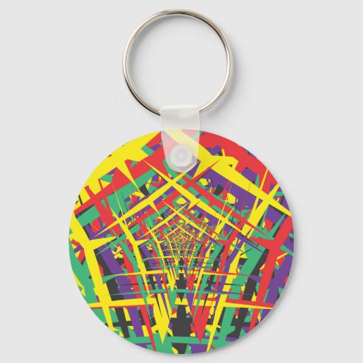 Porte-clés Formes abstraites (Recto)