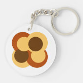 Porte-clés Formes géométriques Abstraites (Dos)