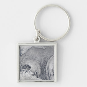 Porte-clés Formes inhabituelles de nuages au-dessus de la mer